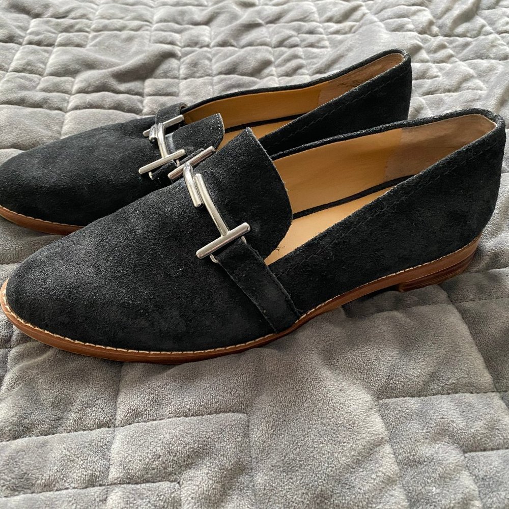 Women's Franco Sarto Harlow Black Loafer Size 7.5